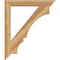 Ekena Millwork Balboa Traditional Rough Sawn Bracket, Western Red Cedar, 4"W x 34"D x 40"H BKT04X34X40BOA01RWR - alternate 4